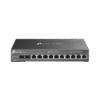 Router Omada VPN / SDN Multi-WAN 1G / Switch con PoE y Controlador / 2 puerto WAN/LAN SFP 1G / 1 Puerto RJ45 WAN / 1 Puerto WAN/LAN RJ45 / 8 Puertos PoE+ LAN RJ45 / 24,980 Sesiones Concurrentes / Administración por Controlador Omada o Stand-Alone
