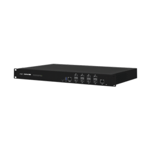 EdgeRouter INFINITY de 8 puertos SFP+ 10 G + 1 puerto RJ45 Gigabit, throughput 80 Gbps, 16 núcleos y 16 GB RAM , fuentes de alimentación modulares Hot-Swappable