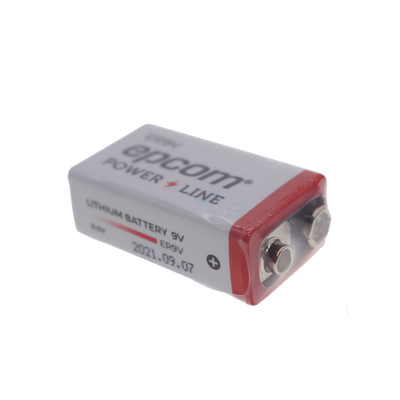 Pila 9V @ 1200 mAh / Alta Capacidad ( No recargable )