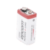 Pila 9V @ 1200 mAh / Alta Capacidad ( No recargable )