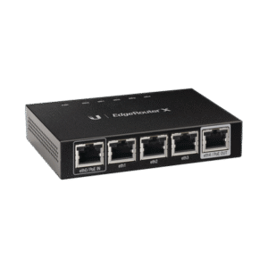 EdgeRouter X de 5 puertos Gigabit con funciones avanzadas de ruteo