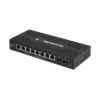EdgeSwitch 10X Administrable de 8 Puertos Gigabit PoE Pasivo 24VDC + 2 Puertos SFP EdgeSwitch 10X Administrable de 8 Puertos Gigabit PoE Pasivo 24VDC + 2 Puertos SFP