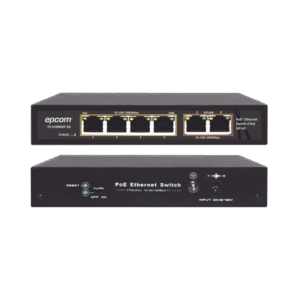 Switch PoE / 100 Metros PoE / 4 puertos 802.3af /at 10/100/1000 Mbps + 2 puerto uplink Switch PoE / 100 Metros PoE / 4 puertos 802.3af /at 10/100/1000 Mbps + 2 puerto uplink