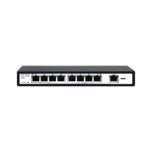 Switch PoE / 100 Metros PoE / 8 puertos 802.3af/at ( 132.5 W ) 10/100Mbps + 1 puerto Uplink Switch PoE / 100 Metros PoE / 8 puertos 802.3af/at ( 132.5 W ) 10/100Mbps + 1 puerto Uplink
