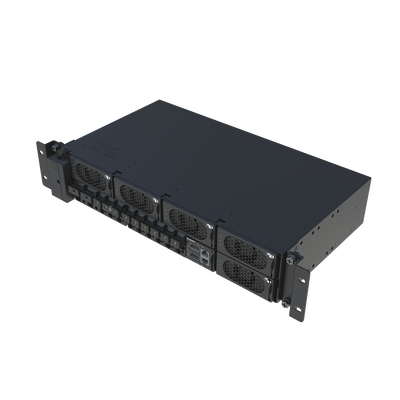 Rectificador Redundante 2000W, 220/380 VAC a -48 VDC, 200A, 2U, con Módulo de Monitoreo SMU11C