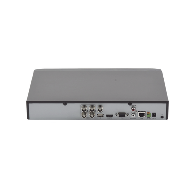 DVR 4 Canales TurboHD + 2 Canales IP / 5 Megapixel Lite- 3K Lite / Acusense (Evista falsas alarmas) / Audio por Coaxitron / Bahía de Disco Duro / Salida de Video en Full HD DVR 4 Canales TurboHD + 2 Canales IP / 5 Megapixel Lite- 3K Lite / Acusense (Evista falsas alarmas) / Audio por Coaxitron / Bahía de Disco Duro / Salida de Video en Full HD