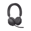 Jabra Evolve2 65, Auricular stereo versión UC con aislamiento de ruido activa, dongle USB-A indicador de ocupado (Busylight) (26599-989-999)