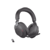 Jabra Evolve2 85, Auricular stereo versión MS con cancelación de ruido activa, dongle USB-A indicador de ocupado (Busylight)(28599-999-999)