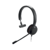 Jabra Evolve 30 Mono con conexión USB / 3.5mm, micrófono con cancelación de ruido y controlador en el cable con botones e indicadores LED (5393-829-309)