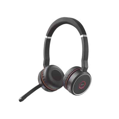 Jabra Evolve 75 SE Stereo, conexión Bluetooth, indicador de ocupado, USB-A Compatible con cualquier plataforma UC (7599-848-109) Jabra Evolve 75 SE Stereo, conexión Bluetooth, indicador de ocupado, USB-A Compatible con cualquier plataforma UC (7599-848-109)