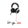 Jabra Evolve 80 con conexión USB / 3.5mm, cancelación activa/pasiva de ruido con indicador de ocupado (7899-823-109)