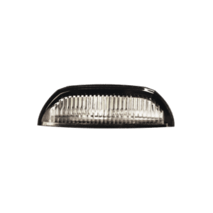 Luz de cortesía con bisel color negro