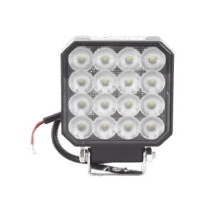 Luz de Trabajo Ultra brillante, 16 LED, 1655 Lúmenes, 12-24 Vcd Luz de Trabajo Ultra brillante, 16 LED, 1655 Lúmenes, 12-24 Vcd