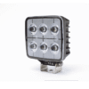 Luz de trabajo de 6 LED, 12-24 Vcc, 2800 lumenes