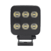 Luz de Trabajo Ultra brillante Cuadrada, 6 LED, 6552 Lúmenes, 12-24 Vcd