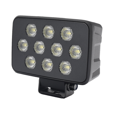 Luz de Trabajo Ultra brillante Cuadrada, 10 LED, 8937 Lúmenes, 12-24 Vcd