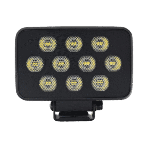 Luz de Trabajo Ultra brillante Cuadrada, 10 LED, 8937 Lúmenes, 12-24 Vcd Luz de Trabajo Ultra brillante Cuadrada, 10 LED, 8937 Lúmenes, 12-24 Vcd