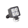Luz de trabajo de 4 LED de 10 Watt, 12-24 Vcd, 800 lúmenes