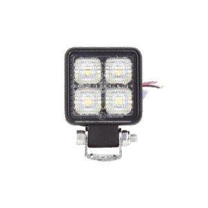 Luz de trabajo de 4 LED de 10 Watt, 12-24 Vcd, 800 lúmenes Luz de trabajo de 4 LED de 10 Watt, 12-24 Vcd, 800 lúmenes