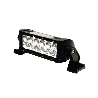 Barra de luz LED doble hilera, 12-24 Vcc, 2450 lúmenes haz de luz tipo spot Barra de luz LED doble hilera, 12-24 Vcc, 2450 lúmenes haz de luz tipo spot