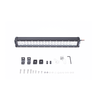 Barra LED dobe fila, 25 pulgadas, 12-24 Vcc, 4750 Lumenes