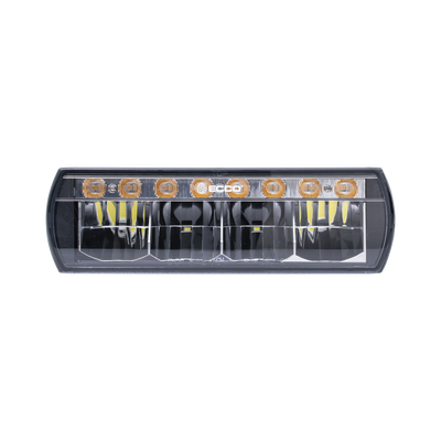 Luz LED de trabajo DOT, 12-24 V, con arnés de 10'