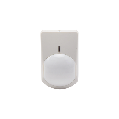 Sensor de Movimiento PIR / Cableado / 35' X 35' - 55' X 5.5' Cobertura / Compatible con cualquier panel de alarma