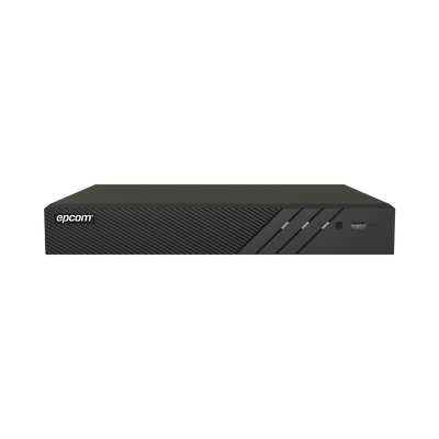 DVR 4 Canales TURBOHD + 2 Canales IP / 5 Megapixel Lite - 3K Lite / Audio Bidireccional por Coaxitron / Reconocimiento Facial / ACUSENSE (Evista falsas alarmas) / 1 Bahía de Disco Duro / Salida de Video en Full HD