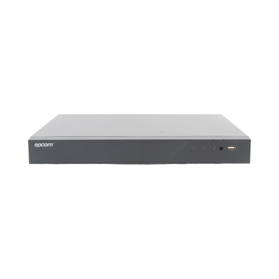 DVR 32 Canales TurboHD + 8 Canales IP / 5 Megapixel Lite - 3K Lite / Acusense (Evita Falsas Alarmas) / Audio Bidireccional / 2 Bahías de Disco Duro / H.265+ / Salida de Video en Full HD