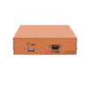 Receptora de alarmas IP Universal con 1 entrada de linea telefónica, para su central de monitoreo, recepción TCP/IP o GPRS, serie M2M, paneles de alarma Hikvision, entre otros.