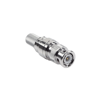 Conector BNC Macho Plegable con Pin Cautivo para Cables RG8 - LMR400