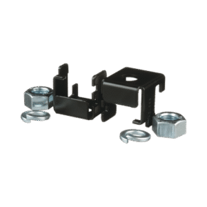 Soporte para Montaje en Charola Tipo Escalerilla, Compatible con Rieles de 9.5 x 38.1 mm o 9.5 x 50.8 mm, Uso Con Varilla Roscada de 5/8", Color Negro