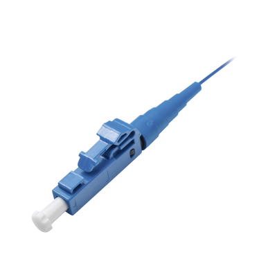 Pigtail de Fibra Óptica LC Simplex, Monomodo OS2 9/125, 900um, Color Azul, 2 Metros