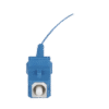 Pigtail de Fibra Óptica SC Simplex, Monomodo OS2 9/125, 900um, Color Azul, 1 Metro