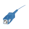 Pigtail de Fibra Óptica SC Simplex, Monomodo OS2 9/125, 900um, Color Azul, 1 Metro