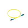 Jumper de Fibra Optica Monomodo 9/125 OS2, LC-LC Duplex Push Pull, OFNR (Riser), Color Amarillo, 3 Metros Jumper de Fibra Optica Monomodo 9/125 OS2, LC-LC Duplex Push Pull, OFNR (Riser), Color Amarillo, 3 Metros
