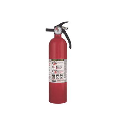 Extintor Desechable de Polvo Químico Seco â”‚ Fuegos Clase A, B y Câ”‚ SOPORTE PLASTICO â”‚ Pieza de 2.5 lb