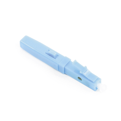 Conector Rápido de Instalación en Campo, Monomodo, LC/UPC, pre-pulido, re-terminable para Fibra Drop Plana