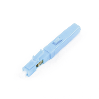 Conector Rápido de Instalación en Campo, Monomodo, LC/UPC, pre-pulido, re-terminable para Fibra Drop Plana