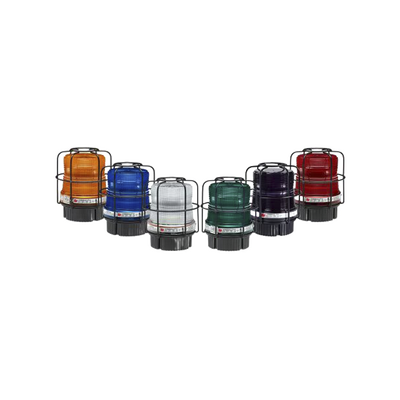 Fireball LED Luz de advertencia de color cuádruple para Clase I, División 2, Grupos A, B, C y D; Clase II, División 2, Grupos F y G; Clase III 120-240 VCA