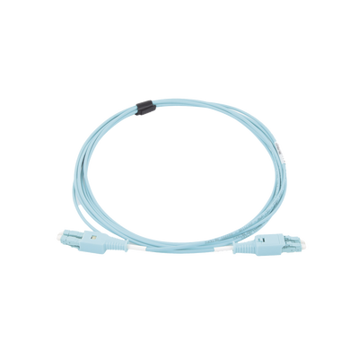 Jumper de Fibra Óptica BladePatch LC-LC Duplex, Multimodo 50/125 OM4, OFNR, Color Aqua, 3 Metros Jumper de Fibra Óptica BladePatch LC-LC Duplex, Multimodo 50/125 OM4, OFNR, Color Aqua, 3 Metros