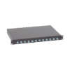 Distribuidor de Fibra Óptica, Con 12 Conectores LC Duplex (24 Fibras), Para Fibra Multimodo OM3/OM4, 1 UR