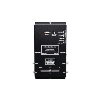 Sensor de Seguridad Perimetral de 2 Zonas / Detección por Fibra Óptica Sensitiva/ 500 Metros de protección por zona