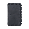 Caja de Distribución de Fibra Óptica, Hasta 96 Empalmes, Exterior IP65, Color Negro