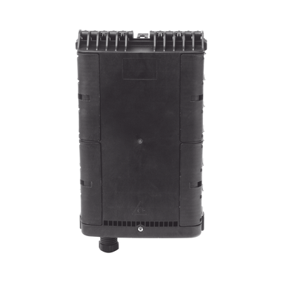 Caja de Distribución de Fibra Óptica para 48 empalmes con 16 acopladores SC/APC, enterrado directo, IP68 Caja de Distribución de Fibra Óptica para 48 empalmes con 16 acopladores SC/APC, enterrado directo, IP68