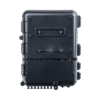 Caja de Distribución de Fibra Óptica para 24 Empalmes, con 8 acopladores SC/APC simplex, Exterior IP55, Color Negro