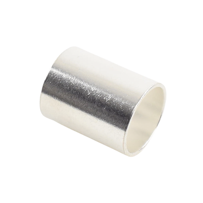 Férula-Casquillo en Chapa de Plata para Plegar en Cables del Grupo E, I como RG-8/U, RG-213/U, LMR-400.