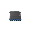 Cassette HD Flex™ Para 12 Fibras Monomodo OS2, de MPO a 6 Conectores LC Duplex, Color Azul