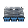 Cassette HD Flex™ Con 6 Puertos LC Duplex (12 Fibras), Para Fibra Monomodo OS2, Color Azul