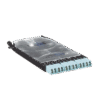 Cassette HD Flex™ Con 6 Puertos LC Duplex (12 Fibras), Para Fibra Multimodo OM3, Color Azul